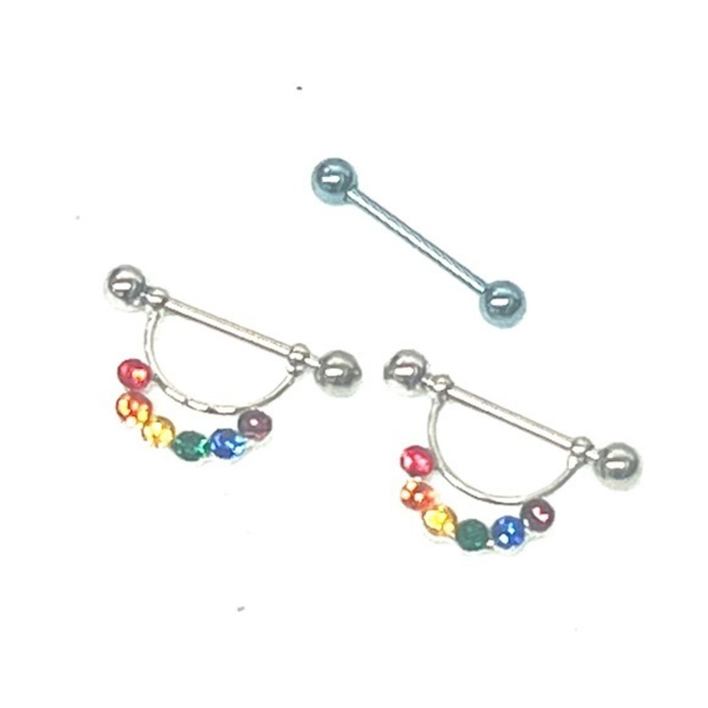 Rainbow barbell Set